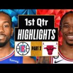 LA Clippers vs Chicago Bulls 1st QTR - PART 2 Highlights | Mar 9 |2024 NBA Regular Season