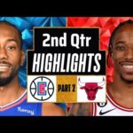 LA Clippers vs Chicago Bulls 2nd QTR - PART 2 Highlights | Mar 9 |2024 NBA Regular Season