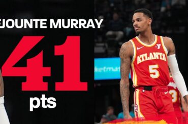 MARVELOUS MURRAY: DJ Ties Career High with 41 Points in Win over Grizzlies