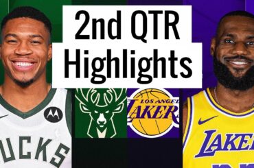 LA Lakers vs Milwaukee Bucks Full Highlights 2nd QTR | Mar 8 | NBA Regular Season 2024