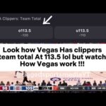 Rigged LA Clippers team total points vs Chicago Bulls | stop making these people rich !! #rigged