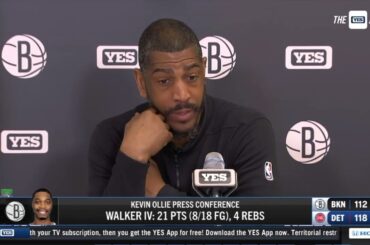 Kevin Ollie Press Conference | Brooklyn Nets vs Detroit Pistons