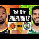 Phoenix Suns vs Boston Celtics 1st QTR - PART 2 Highlights | Mar 9 |2024 NBA Regular Season