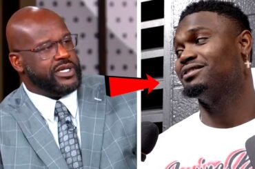 Zion Williamson RESPONDS to Stephen A Smith With Extra Conditioning, Will Do Dunk Contest Shaq REACT