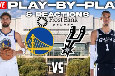 Golden State Warriors vs San Antonio Spurs | Live Play-By-Play & Reactions