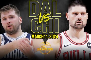 Dallas Mavericks vs Chicago Bulls Full Game Highlights | March 11, 2024 | FreeDawkins
