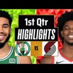 Boston Celtics vs Portland Trail Blazers Full Highlights 1st QTR | Mar 11 | 2024 NBA Regular Season