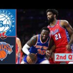 Philadelphia 76ers vs New York Knicks Full Highlights 1st QTR - P2 | Mar 12 | NBA Season 2023-2024