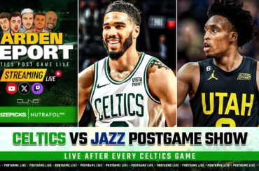 LIVE: Celtics vs Jazz Postgame Show | Garden Report