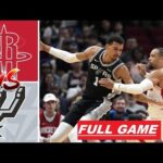 San Antonio Spurs vs Houston Rockets Full Game Highlights | 12 Mar | NBA Season 2023-2024