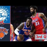 Philadelphia 76ers vs New York Knicks Full Highlights 3rd QTR - P2 | Mar 12 | NBA Season 2023-2024