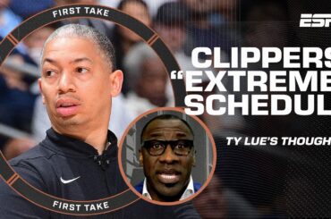 Ty Lue called the Clippers' quick turnaround EXTREME but Shannon doesn't wanna hear it! | First Take
