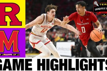 Rutgers vs Maryland Highlights | NCAA Men's Basketball | 2024 College Basketball