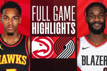 HAWKS at TRAIL BLAZERS | FULL GAME HIGHLIGHTS | March 13, 2024