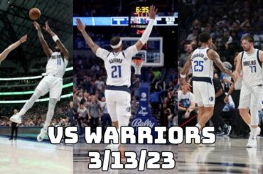 Dallas Mavericks Team Highlights vs the Warriors (03.13.2024)