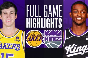 LAKERS at KINGS | FULL GAME HIGHLIGHTS | March 13, 2024