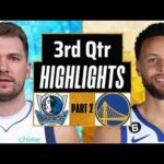 Golden State Warriors vs Dallas Mavericks 3rd QTR - PART 2 Highlights | Mar 13 | 2024 NBA Season