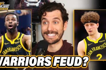 Reacting to Andrew Wiggins-Brandin Podziemski spat, Warriors have NO WORRIES | Hoops Tonight