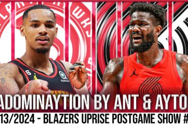 Portland Trail Blazers vs Atlanta Hawks Recap and Highlights | Blazers Uprise Postgame Show