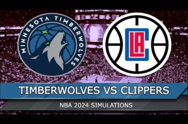 Los Angeles Clippers vs Minnesota Timberwolves - NBA Today 3/12 Full Game Highlights (NBA 2K24 Sim)