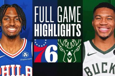 76ERS at BUCKS | FULL GAME HIGHLIGHTS | March 14, 2024