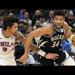 Philadelphia 76ers vs Milwaukee Bucks - Full Game Highlights | March 14, 2023-24 NBA Season