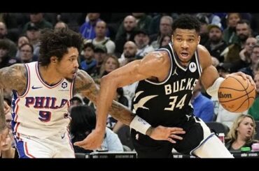 Philadelphia 76ers vs Milwaukee Bucks - Full Game Highlights | March 14, 2023-24 NBA Season