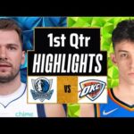 Dallas Mavericks vs Oklahoma City Thunder Full Highlights 1st QTR | Mar 14 | 2024 NBA Regular Season