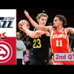 Utah Jazz vs Atlanta Hawks Full Highlights 2nd QTR - P1 | Mar 15 | NBA Season 2023-2024