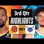 Phoenix Suns vs Charlotte Hornets 3rd QTR-PART 2 Highlight | Mar 15 |2024 NBA Regular Season