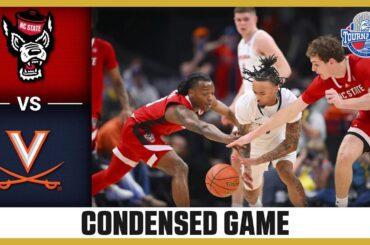 NC State vs. Virginia Condensed Game | 2024 ACC Men’s Basketball Tournament
