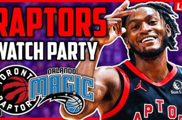 Raptors vs Magic LIVE Watch Along | Friday Night Hoops In Toronto 🔥☘️