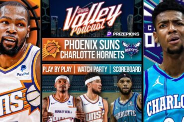 Phoenix Suns vs Charlotte Hornets | LIVE Reaction | Scoreboard | Play By Play | Postgame Show