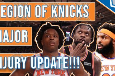 Major Injury Update for the New York Knicks | Julius Randle, OG Anunoby, And Mitchell Robinson!!!