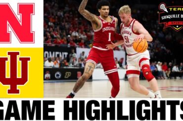 Nebraska vs Indiana Highlights | NCAA Men's Basketball | 2024 College Basketball