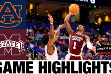 #12 Auburn vs Mississippi State Highlights | NCAA Men's Basketball | 2024 College Basketball