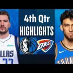 Dallas Mavericks vs. Oklahoma City Thunder 4th Qtr Full Highlights | Mar. 14 | NBA 2024 Highlights