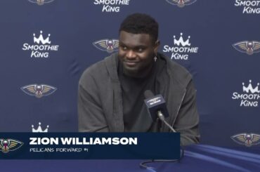 Zion Williamson talks late-game defense, rebounding | Pelicans vs. Trail Blazers Postgame 3/16/24