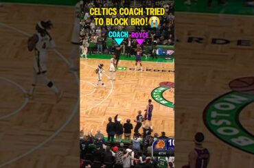 Celtics COACH is a MENACE!😭