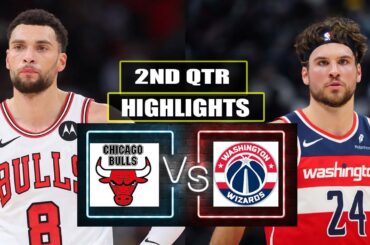 Washington Wizards vs Chicago Bulls 2nd QTR HIGHLIGHTS | March 16 | 2024 NBA Season