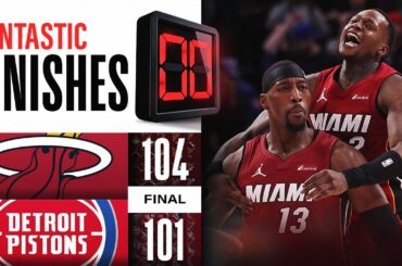 Final 5:43 INSANE ENDING Heat vs Pistons 🚨 | March 17, 2024