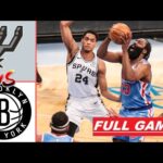 Brooklyn Nets vs San Antonio Sours Full Game Highlights | 17 Mar | NBA Season 2023-2024