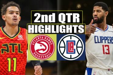 Los Angeles Clippers vs Atlanta Hawks 2nd QTR HIGHLIGHTS | March 17 | 2024 NBA Season