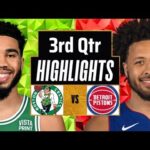 Boston Celtics vs Detroit Pistons Full Highlights 3rd QTR | Mar 18 | 2024 NBA Regular Season