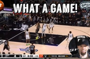 Brooklyn Nets vs San Antonio Spurs Highlights Spurs Fan Reaction