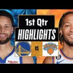 Golden State Warriors vs New York Knicks Full Highlights 1st QTR | Mar 18 | 2024 NBA Regular Season