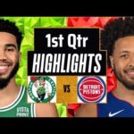 Boston Celtics vs Detroit Pistons Full Highlights 1st QTR | Mar 18 | 2024 NBA Regular Season