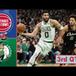 Boston Celtics vs Detroit Pistons Full Highlights 3rd QTR - P1 | Mar 18 | NBA Season 2023-2024