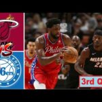 Miami Heat vs Philadelphia 76ers Full Highlights 3rd QTR - P1 | 18 Mar | NBA Season 2023-2024