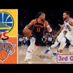 Golden State Warriors vs New York Knicks Full Highlights 3rd QTR - P1 | 18 Mar | NBA Season 2023-24